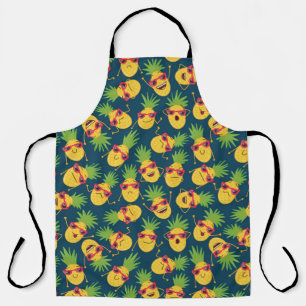 Hand drawn doodle seamless background with hand dr apron