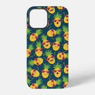 Hand drawn doodle seamless background with hand dr iPhone 12 case