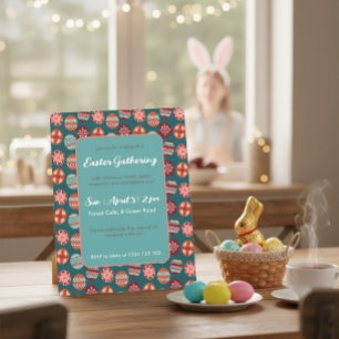 Hand Drawn Easter Brunch Invitation 