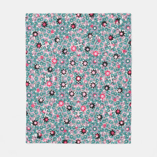 Hand Drawn Floral Baby Blanket – Soft & Cozy Custo