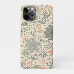 Hand Drawn Flowers iPhone 11 Pro Case