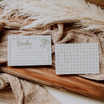 Hand Drawn Green Ribbon Gingham Book Request
