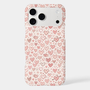 Hand-Drawn Heart Pattern