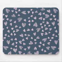Hand drawn Heart Pattern Design