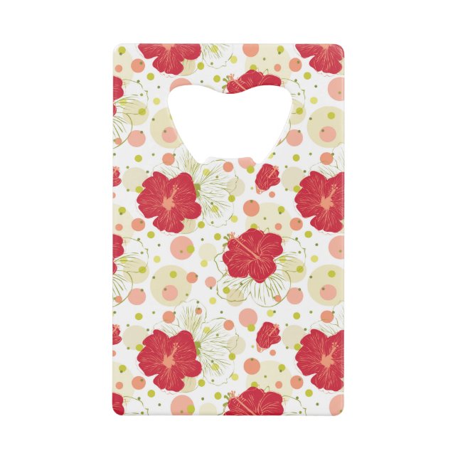 Hand Drawn Hibiscus Pattern (Front)
