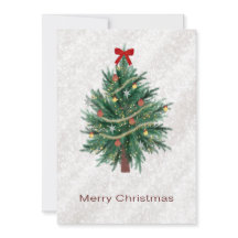 Hand Drawn Holiday Tree Card