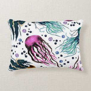 Hand drawn illustration. Seamless pattern. Digital Decorative Cushion
