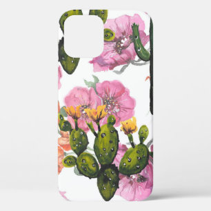 Hand drawn illustration. Watercolor drawing. Cute iPhone 12 Case