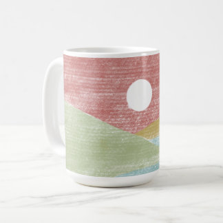 Hand Drawn Landscape Mug