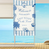 Hand Drawn Last Toast on The Coast Bachelorette