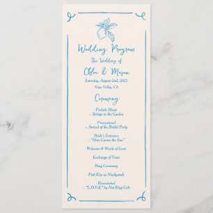 Hand Drawn Lemon Flat Program