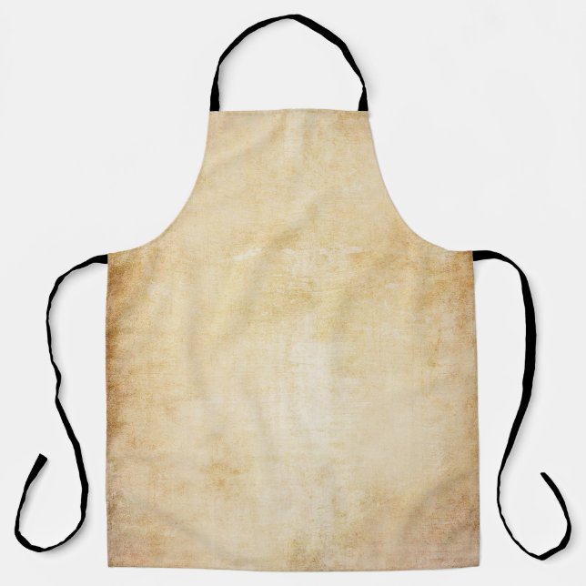 Hand-drawn leopard print, watercolor texture. apron (Front)