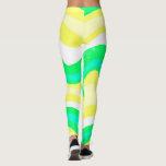 Hand Drawn Lines Colourful Striped Waves Leggings<br><div class="desc">Hope you like this fun design. Customise it with your own text too. And check my shop for matching items like tshirts,  towels,  wrapping paper,  cards and more! If you'd like something custom please drop me a note. Thanks for checking out my designs!</div>