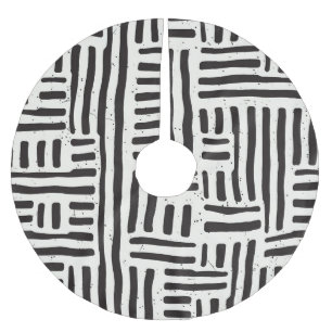 Hand-drawn lines, grungy seamless texture. brushed polyester tree skirt