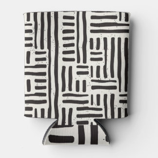 Hand-drawn lines, grungy seamless texture. can cooler