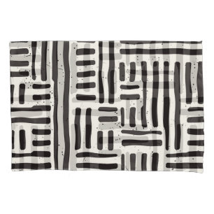 Hand-drawn lines, grungy seamless texture. pillowcase