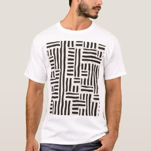 Hand-drawn lines, grungy seamless texture. T-Shirt