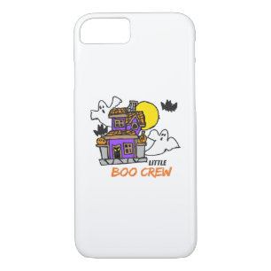 Hand Drawn Little Boo Crew Halloween iPhone 8/7 Case