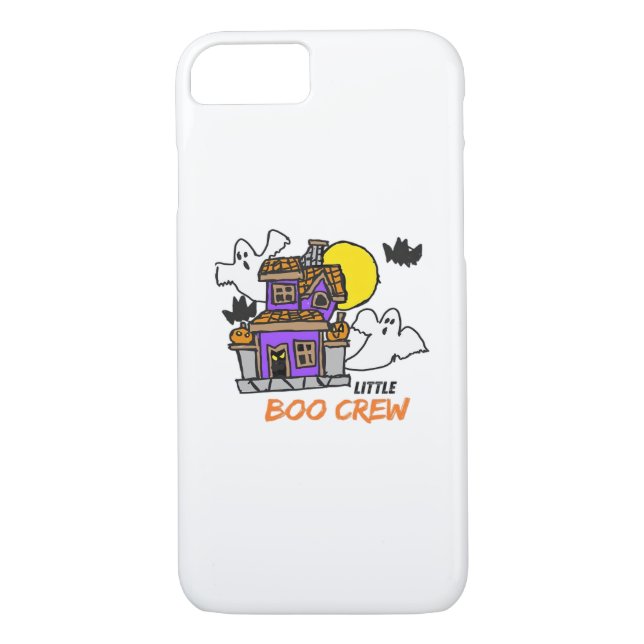 Hand Drawn Little Boo Crew Halloween Case-Mate iPhone Case (Back)