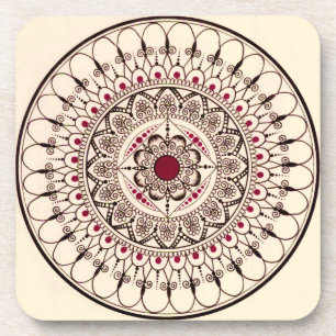 Hand Drawn Mandala Coasters
