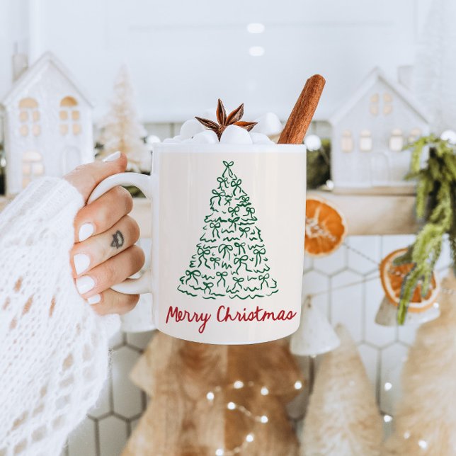 Hand Drawn Merry Christmas Mug (Creator Uploaded)
