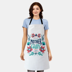Hand Drawn Mother Earth Day Design-23184 Apron