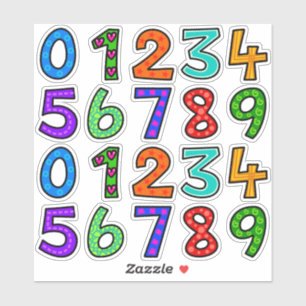 Hand Drawn Numbers