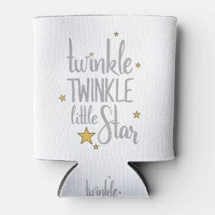 Hand Drawn Nursery Rhymes Image Twinkle Twinkle Can Cooler