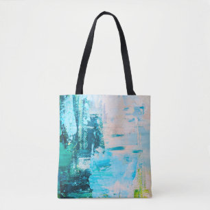 Hand drawn oil painting. Abstract art background.  Tote Bag