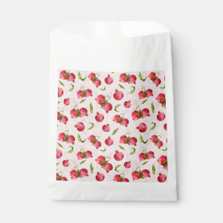 Hand Drawn Pomegranate Botanical Illustration Favour Bag