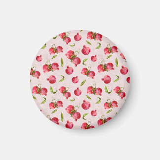 Hand Drawn Pomegranate Botanical Illustration Magnet