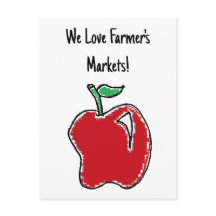 Hand-drawn Red Apple Fruit Cartoon