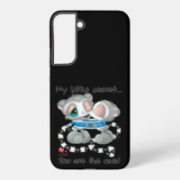 Hand-Drawn Romantic Lemur Couple in Love