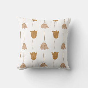 Hand-Drawn Sage Botanical Branch Illustration Cushion