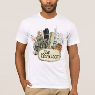 Hand Drawn San Francisco T-Shirt