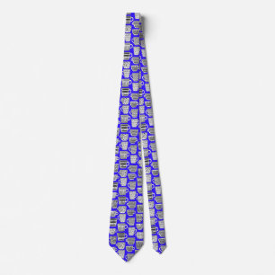 Hand-Drawn Scandinavian Style Coffee Cups Tie