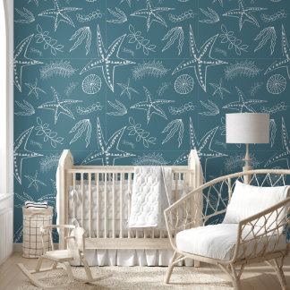 Hand Drawn Sea Life Wallpaper