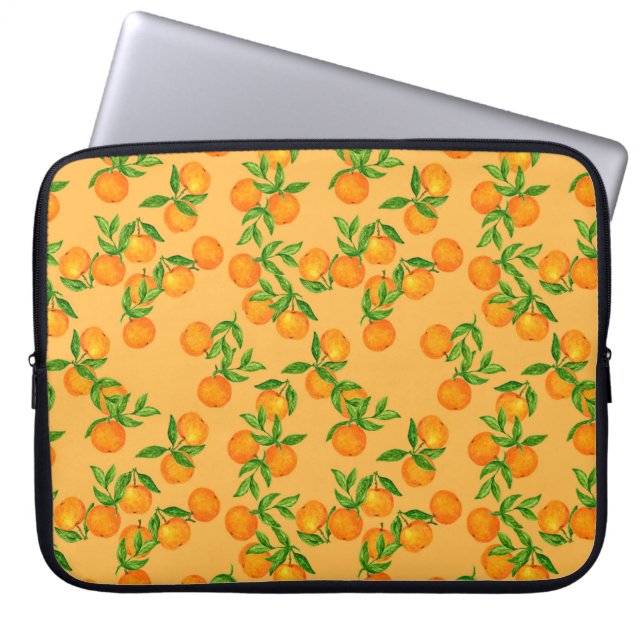 Hand drawn seamless background pattern inspired by laptop sleeve (Front)