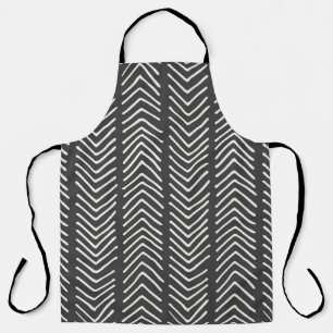 hand drawn seamless pattern design. Vintage illust Apron