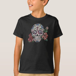 Hand-drawn Skull Dia de los Muertos   Tank Top