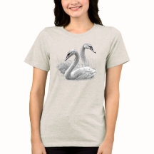 HAND DRAWN SWANS