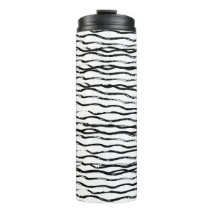 Hand Drawn Texture Background Isolated vintage Ill Thermal Tumbler