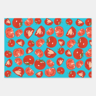 Hand Drawn Tomatoes Wrapping Paper