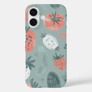 Hand drawn Vegetables iPhone 16 Case