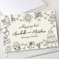 Hand Drawn Vintage Whimsical Wedding