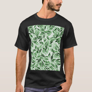 Hand-Drawn Watercolor Abstract Seamless Pattern T-Shirt