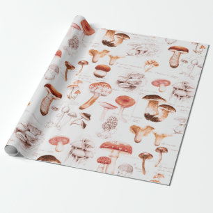 Hand-drawn watercolor seamless pattern of the diff wrapping paper