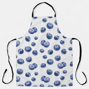 Hand drawn watercolor seamless repeated pattern wi apron