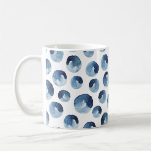 Hand Drawn Watercolor Seamless Wallpaper Coffee Mug