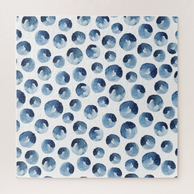 Hand Drawn Watercolor Seamless Wallpaper Jigsaw Puzzle (Vertical)